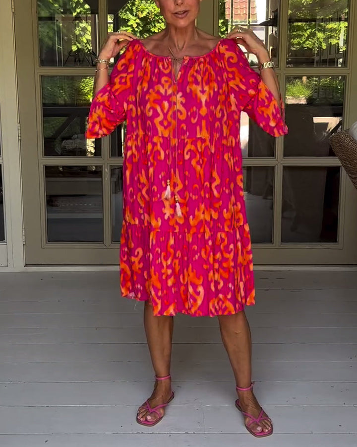 Rica - Relaxed Printed Dress