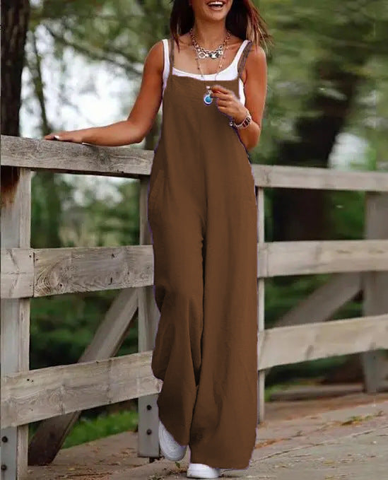 Brynna - Relaxed Wide-Leg Jumpsuit