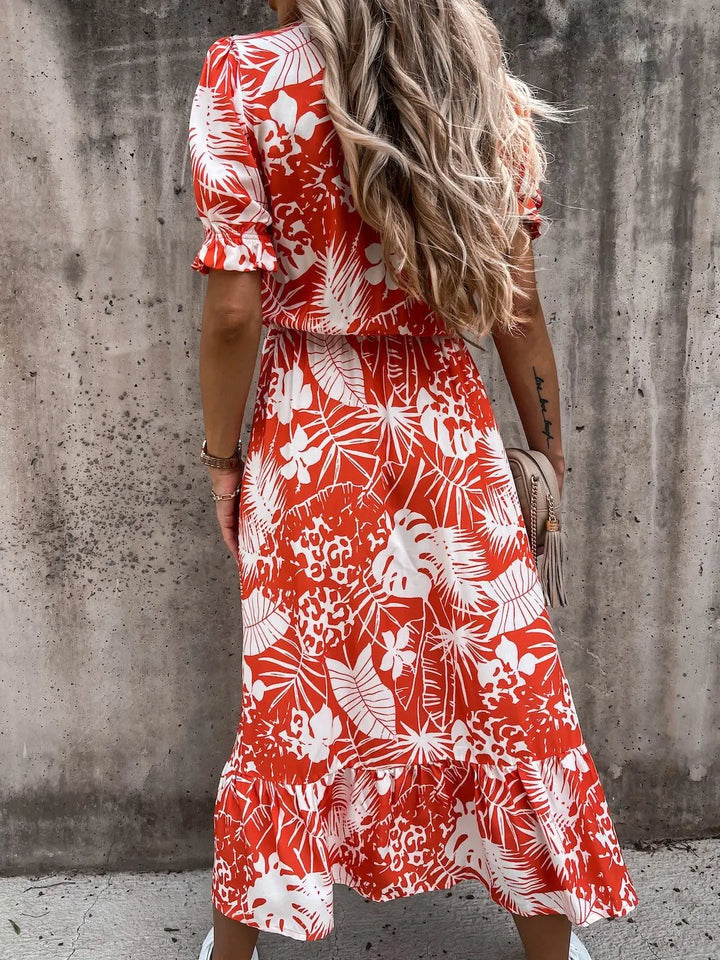 Alaina - Elegant Floral Dress