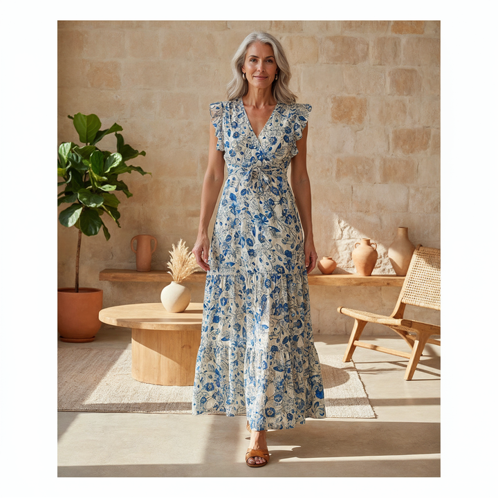 Shera - Floral Maxi Dress