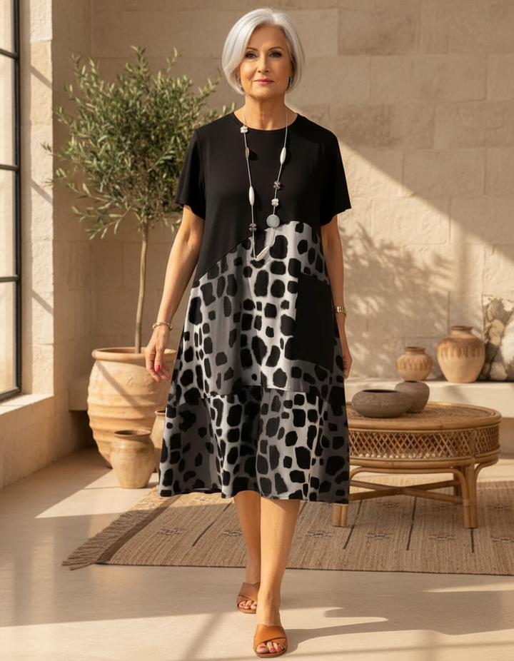 Sherlene - Leopard Print Dress