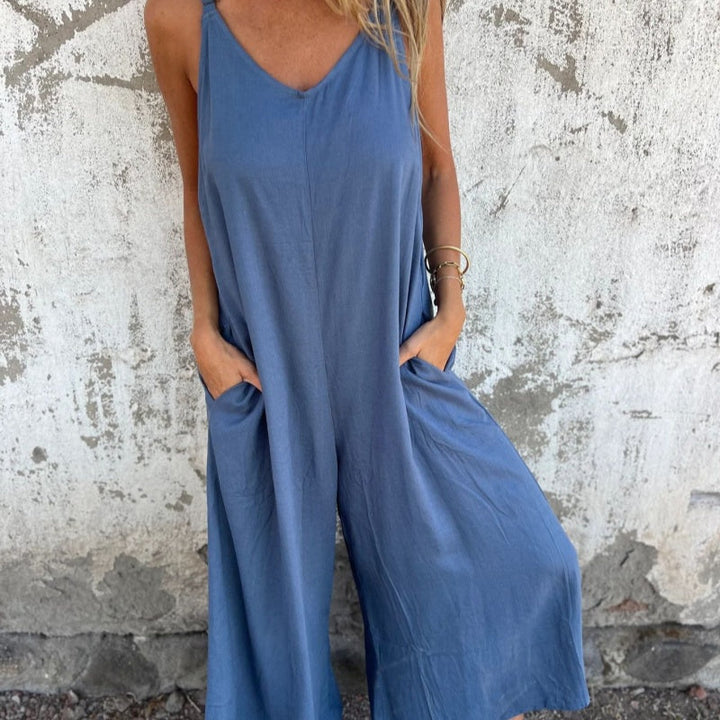 Minda - Coastal Breeze Jumpsuit